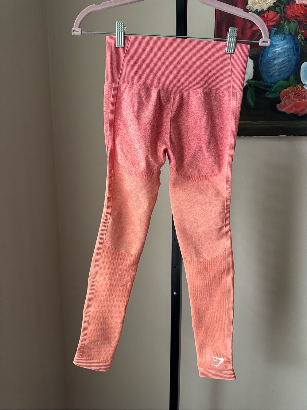 Gymshark Pink Ombre High-Waist Seamless Leggings - Picture 5 of 6